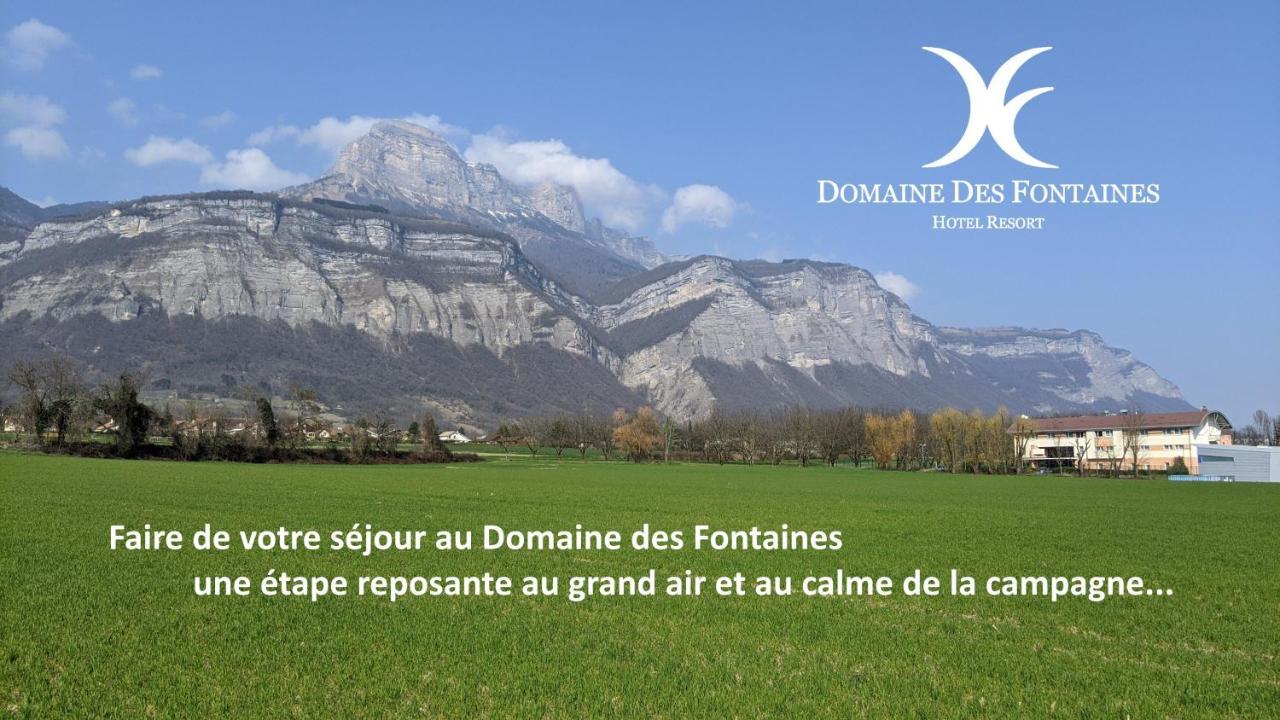 Le Domaine Des Fontaines - Hotel & Petit Dejeuner Bernin Екстер'єр фото